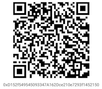 a qr code is shown on a white background