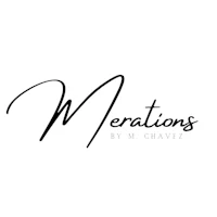 the logo for merrations by m chavez