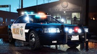 a police car in gta 5