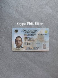 Oklahoma State Driver License 