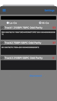 a screenshot of a mobile phone showing the settings for a party