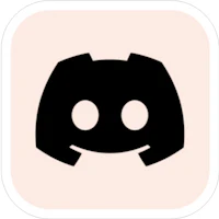 a black and white icon with a face on it