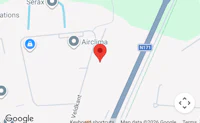 a google map showing the location of arcinia
