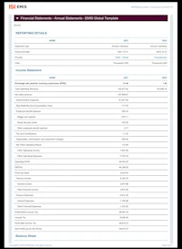 a screen shot of a spreadsheet showing a list of items