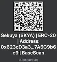 sekya skya ecr-20 address qr code