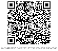 a qr code with a black and white background