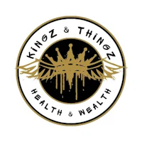 the logo for kingz things health and wealth
