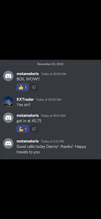 a screenshot of a chat app on a phone