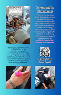 a flyer with a picture of a woman and a man