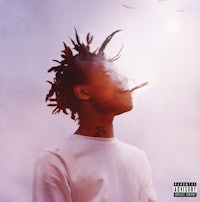 a man with dreadlocks smoking a cigarette