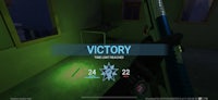 a screenshot of a game with the word victory on it