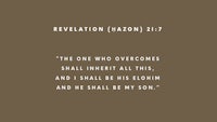a brown background with the words revelation hazah 17