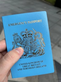 UK Emergency Passport 