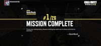 a screenshot of call of duty mobile mission complete
