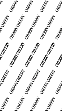 a black background with the word cherry on it