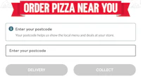 order pizza near you- screenshot