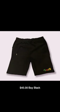 reggae shorts - buy black