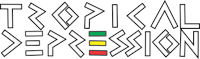Tropical Depression Band Font