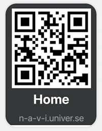 home - qr code sticker