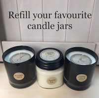 refill your favourite candle jars