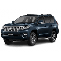 the 2019 toyota land cruiser is shown in blue