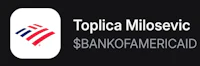 a black and white logo with the words topica miljevic sbk americid
