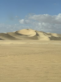 sand dunes in the desert