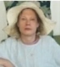 a woman wearing a hat