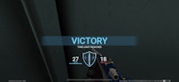 a screenshot of a game with the word victory on it
