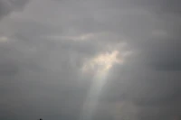 a cloudy sky