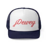Blue/pink jDewey Cap