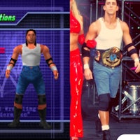 a picture of a wrestler in a wrestling game