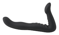 a black sex toy with a long snout