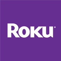 the roku logo on a purple background