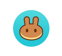 a brown bunny icon on a blue background