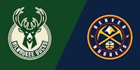 milwaukee bucks vs denver nuggets nba basketball