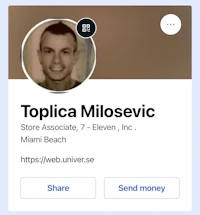 a person's facebook profile with the name, topica miloevi