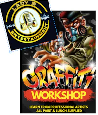 a poster for the graffiti workshop