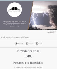 newsletter de la ibcc