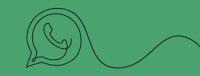 whatsapp logo on a green background