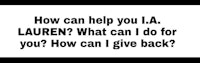 how can help you la lauren what can i do for you what can i do for you