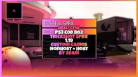 a video game with a pink and purple background