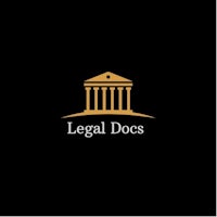 legal docs logo on a black background