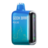 the geek bar pulse is shown on a black background