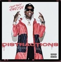 the cover of the album, distractions