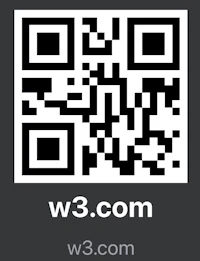 w3 com qr code - screenshot