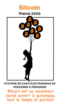 a poster with the words bitcoin dapple 2009