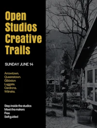 open studios creative trails flyer