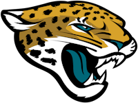 the jacksonville jaguars logo on a black background