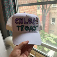 chloe toast trucker hat